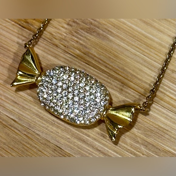 Simone I Smith 18K Gold Over Sterling Silver Crystal Candy Pendant Necklace - Picture 4 of 5